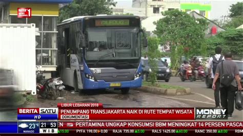 Pengguna Bus Transjakarta Meningkat 30 Persen Youtube