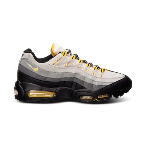 Nike Mens Air Max 95 Running Sneakers From Finish Line In Yellow For