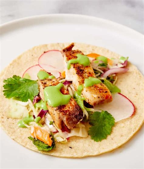 Hearty fish taco recipe baja sauce to share with those you love. Easy Fish Tacos with the BEST Fish Taco Sauce « Clean ...