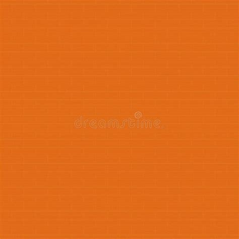 Orange Brick Wall Texture Seamless Pattern Abstract Background Orange