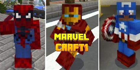 Marvel Craft Mods Minecraft Bedrock