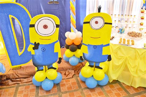 Styro Standee Minions Minion Theme Minions Birthday Theme Kids