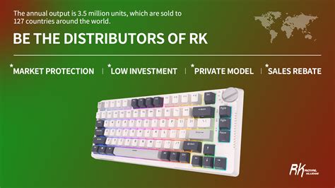 Rk Royal Kludge Gasket Structure Gaming Mechanical Keyboard Rk H81 With