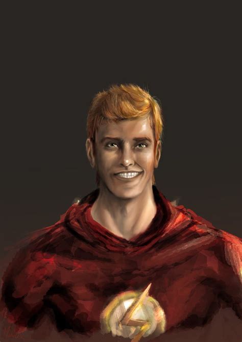 Wally West A Portrait By Jadenwithwings On Deviantart Wally West Justice League Animated Wally
