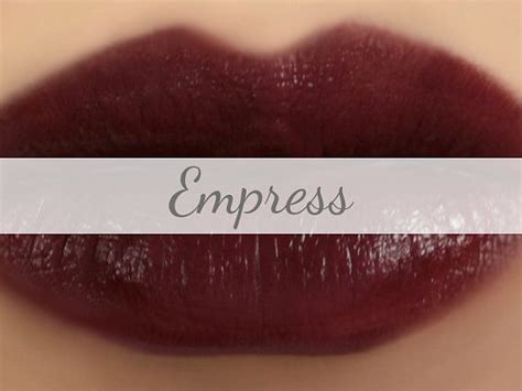 Vegan Lipstick Sample Empress Dark Goth Burgundy Etsy Vegan