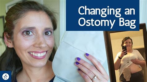 Changing A Colostomy And An Ileostomy Bag Youtube