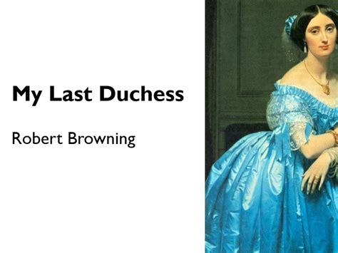 My Last Duchess Teaching Resources