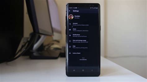 First, it is an energy saver. How to easily activate dark mode in WhatsApp (Android ...