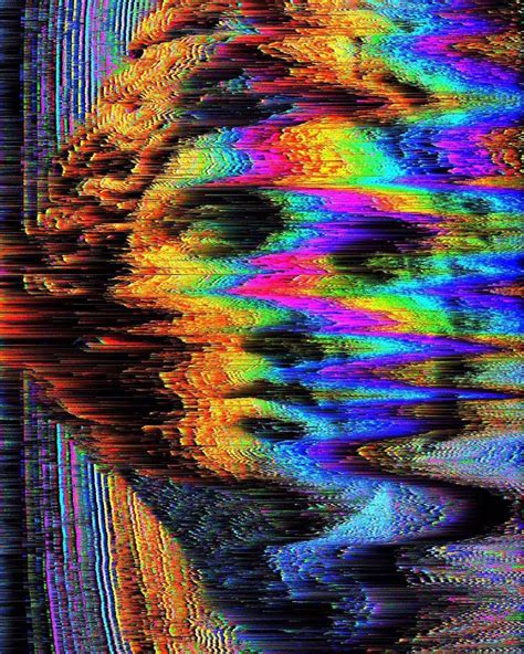 Aesthetic Wallpaper Glitch Psychedelic Aesthetic