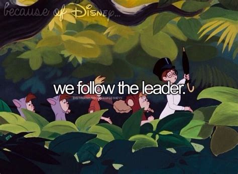 Following The Leader Peter Pan