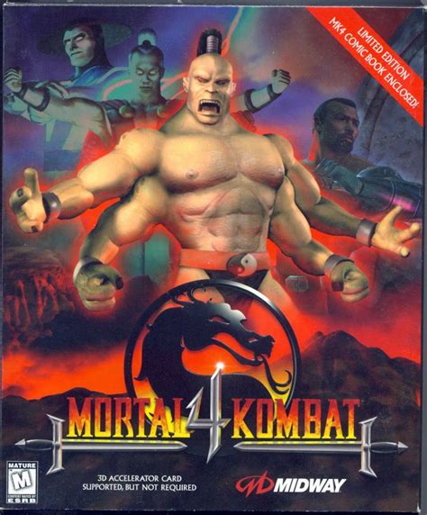 Mortal Kombat 4 1997 Box Cover Art Mobygames