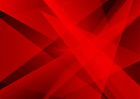 Red Color Geometric Abstract Background Modern Design Vector