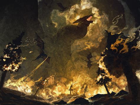 Ancalagon Tolkien S Legendarium And More Drawn By Anato Finnstark Danbooru