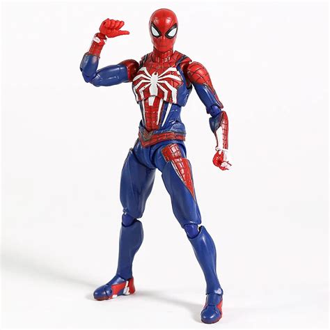 Action Figure Homem Aranha Spider Man Advanced Suit Ps4 Game Verse