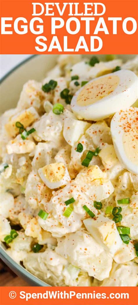 Add to vegetable mayonnaise mixture and toss. Deviled Egg Potato Salad {Creamy & Chunky!} | YouTube ...