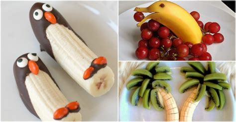 Banana Food Arts Get Creative With Bananas How To Instructions