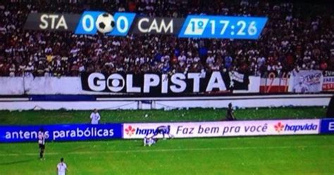 Torcida Do Santa Cruz Mostra Faixa Contra Globo Em Estádio Na Final Do