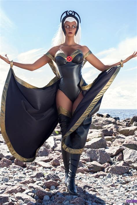 kirstyche storm xmen cosplay russian Cosplay Marvel Tøj