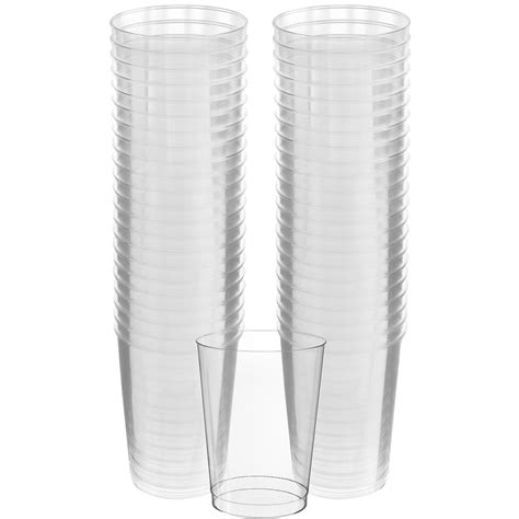 Big Party Pack Clear Plastic Cups 72ct 10oz Party City