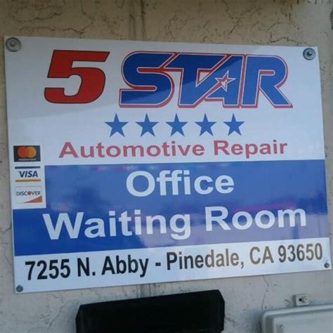 5 Star Auto Repair Fresno Ca