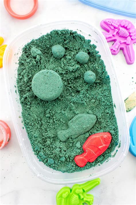 Easy Homemade Diy Moon Sand Recipe Kids Activities Blog