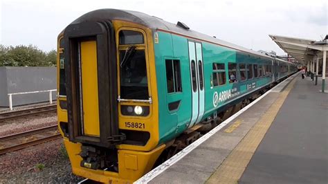 Arriva Trains Wales Class 158 Departing Chester 07616 Youtube