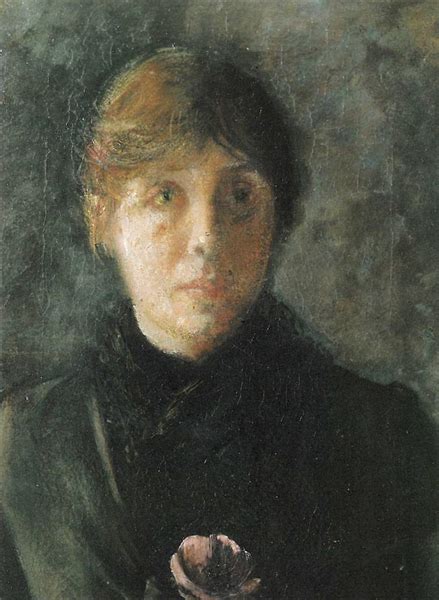 Self Portrait 1892 Oda Krohg