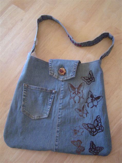 Bag Made Out Of Jeansnot What You Think Pic Heavy Purses Bags