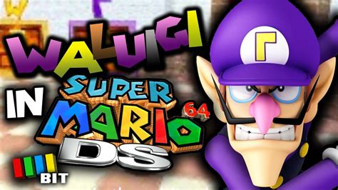 Waluigi In Super Mario 64 Ds Mystery Bit Tetrabitgaming Youtube
