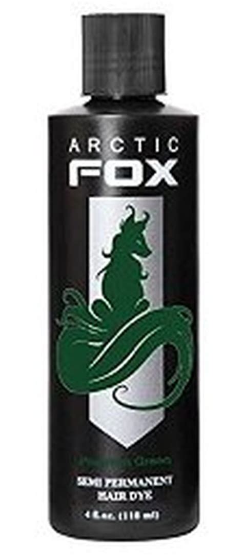 Arctic Fox Semi Permanent Hair Dye Color Phantom Green 4oz 118ml