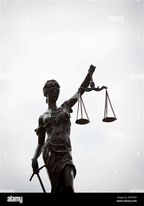 Statue Justitia Statues Justice Lady Justice Lady Justices Stock