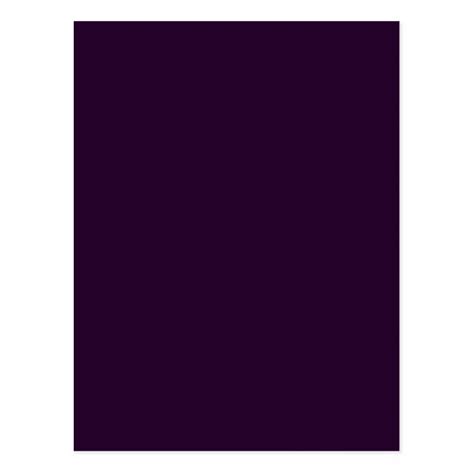 Deep Fuchsia A Solid Dark Purple Color Postcard