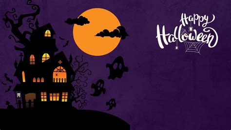 Page 4 Free Halloween Zoom Virtual Background Templates To Edit Canva