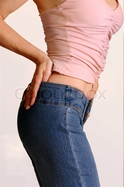 This is a v shaped waistline; Get in shape, Trim your waistline etc ... | Stock Photo ...