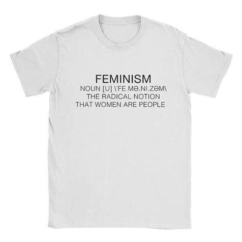 Feminism The Radical Notion That Women Are People T Shirt Graphic