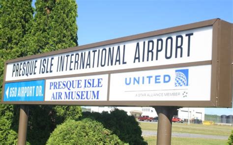 Presque Isle Airport Flying To Washington Dc And Newark Beginning