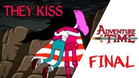 Marceline And Princess Bubblegum Kiss Adventure Time Final Youtube