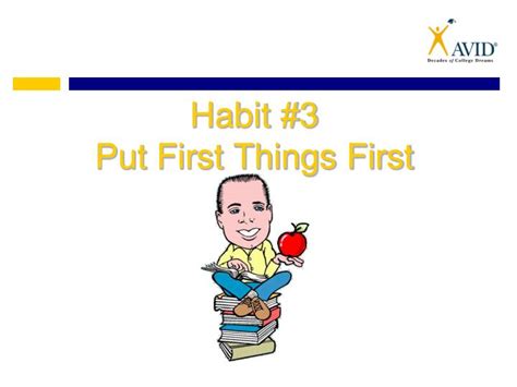 Ppt Habit 3 Put First Things First Powerpoint Presentation Free