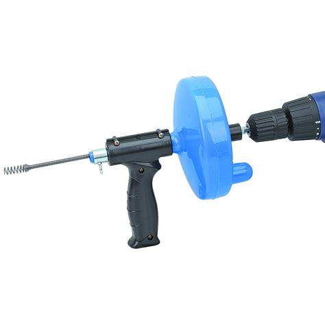 25 Ft Drain Cleaner With Drill Attachment Plumbing Clogs Plumbing