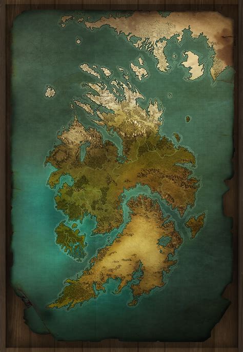Fantasy World Maps On Behance Fantasy World Map Fantasy Map Fantasy