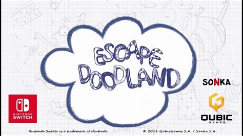 Escape Doodland Gameplay Trailer Nintendo Switch Youtube