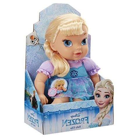 Disney Frozen Deluxe Elsa Baby Doll Jakks Dolls Dollhouses