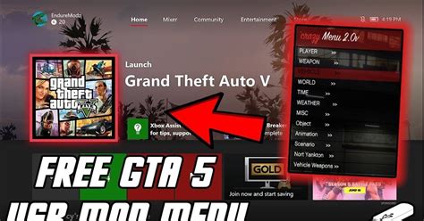 Gta 5 Mod Menu Xbox 1 How To Download A Mod Menu For Gta