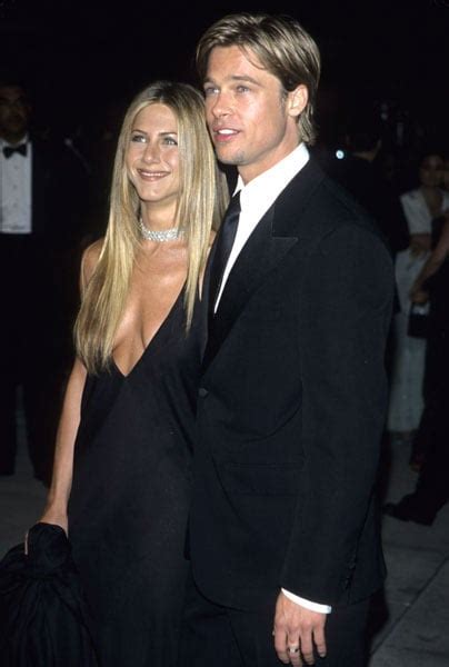 Jennifer Aniston And Brad Pitt Oscars Red Carpet Couples