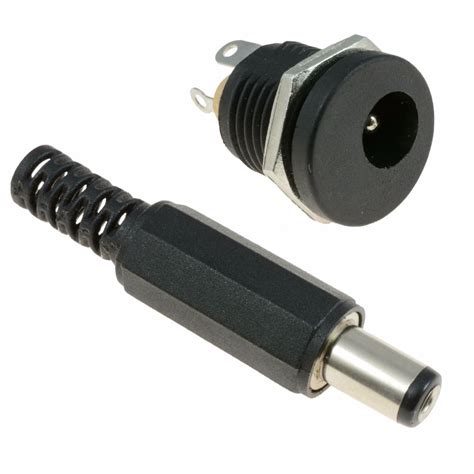 Dc Connector 5521 55x21mm Dc Power Connector Male Female Total