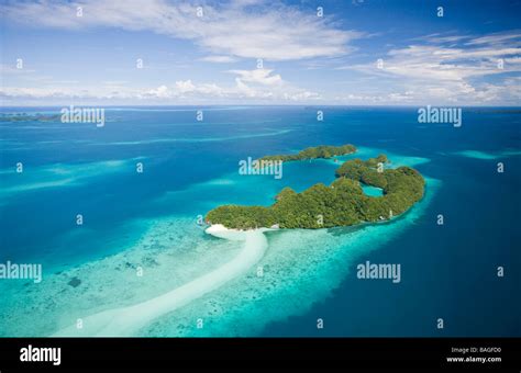 Long Beach Island At Palau Micronesia Palau Stock Photo Alamy