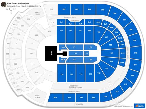 Nationwide Arena Concert Seating Chart