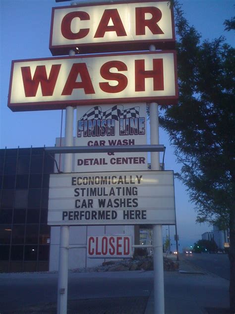 Img0469 Funny Sign At A Denver Car Wash On Colorado Boule Flickr