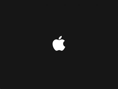Brandy Logo Photos White Apple Logo On Black Background