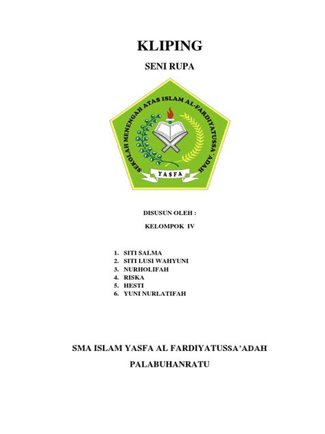 Kliping Seni Rupa Pdf